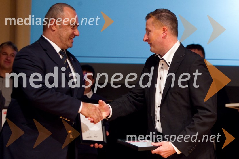 Igor Popov, veleposlanik Makedonije v Sloveniji; Danilo Steyer, Steyer vina16. Slovenski festival vin in 6. Festival Kulinarike 2013