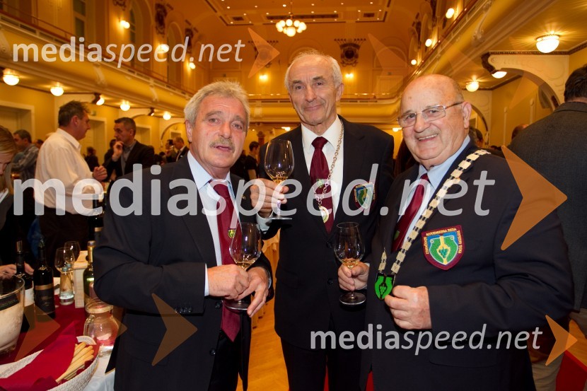 Mojmir Vondra; Lojze Filipič; Livio Jakomin16. Slovenski festival vin in 6. Festival Kulinarike 2013