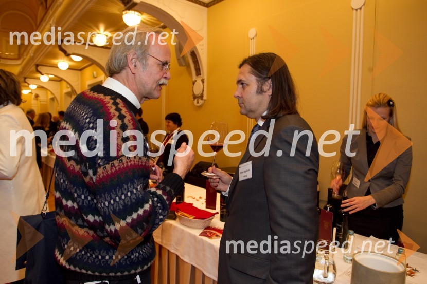 Prof. dr. Marin Berovič, Fakulteta za kemijo in kemijsko tehnologijo; Milan Stojičević, thethirdwine16. Slovenski festival vin in 6. Festival Kulinarike 2013