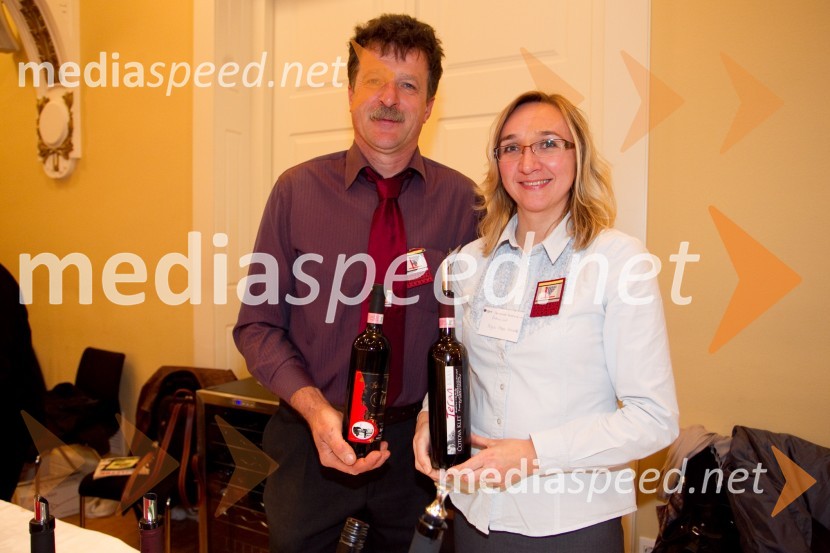 Izidor Škerlj, kmetija Škerlj; Mojca Stopar, Čotova klet16. Slovenski festival vin in 6. Festival Kulinarike 2013
