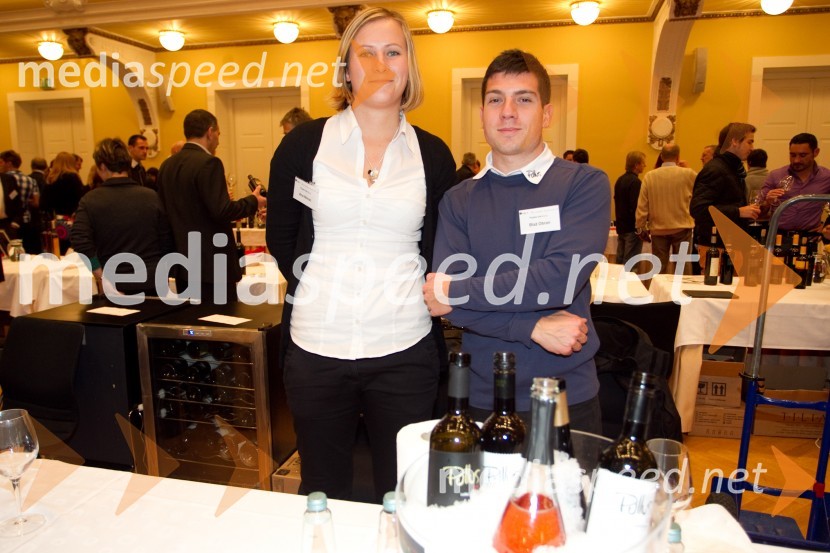 Ana Nimac, Ptujska klet; Blaž Obran, Ptujska klet16. Slovenski festival vin in 6. Festival Kulinarike 2013