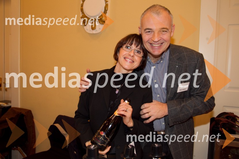 Dragana Šuštar, vinogradništvo Istenič; Miha Istenič, vinogradništvo Istenič16. Slovenski festival vin in 6. Festival Kulinarike 2013