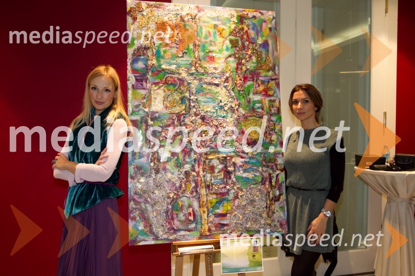 Lali Sladjana Ilić, slikarka; Sanela Milosavljevič16. Slovenski festival vin in 6. Festival Kulinarike 2013