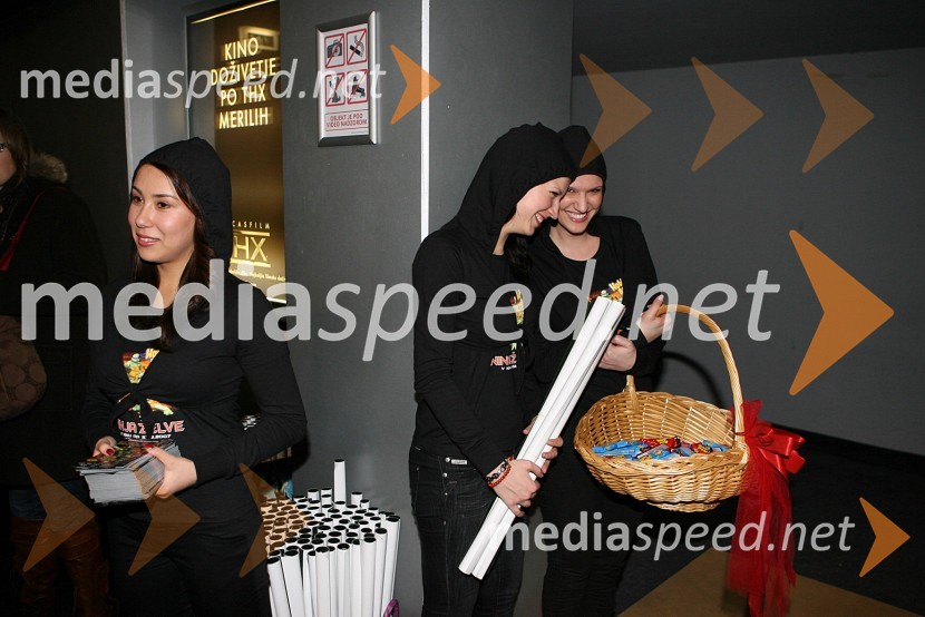 HostesePredpremiera filma Ninja želve