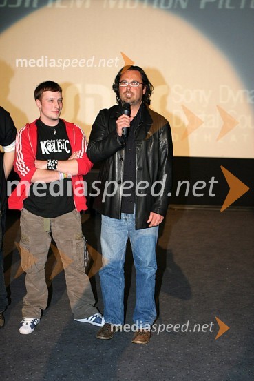 ... in Jernej Kuntner, igralecPredpremiera filma Ninja želve