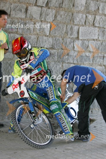Antonio Lindbaeck, ŠvedskaSPEEDWAY, Speedway Grand Prix - VN Poljske 2005 trening