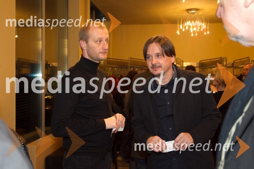 Alen Jelen, režiser; Branko Šturbej, igralecOthello, premiera predstave v MGL
