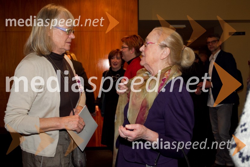 Nataša Kelhar, glasbena menedžerka; Iva Zupančič, igralkaOthello, premiera predstave v MGL