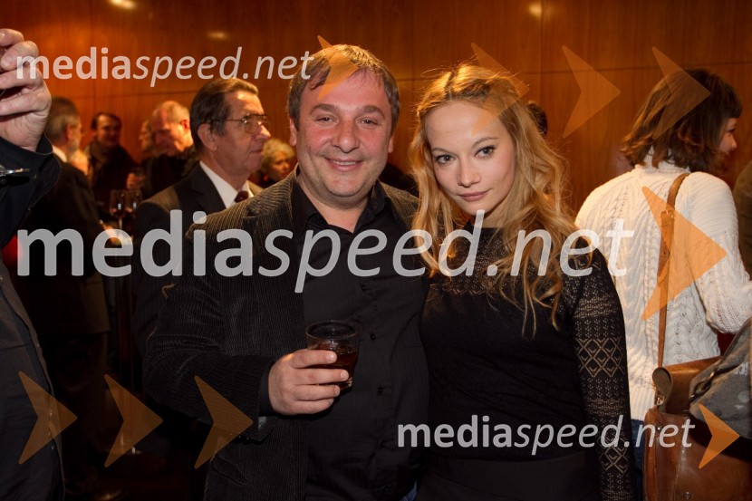 Bojan Emeršič, igralec; Viktorija Bencik, igralkaOthello, premiera predstave v MGL