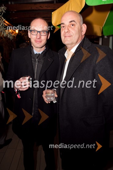 Urban Korenjak, direktor trženja Europlakat; Pavel Vrabec, generalni direktor Pro PlusSEMPL 2013