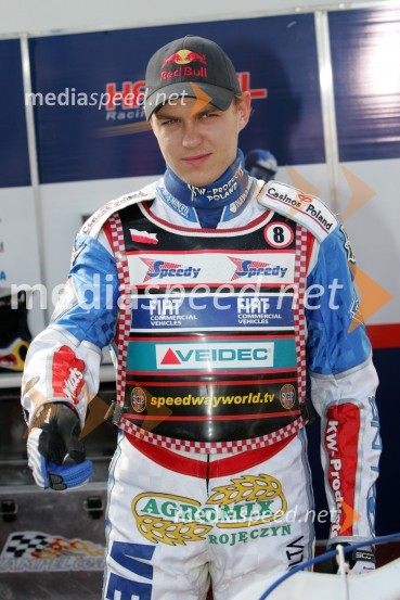 Jaroslaw Hampel, PoljskaSPEEDWAY, Speedway Grand Prix - VN Poljske 2005 trening