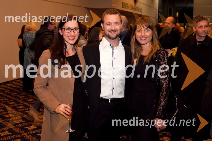 Alenka Sušnik,direktorica trženja Adria Media; Niko Kušar, vodja Službe za tržno komuniciranje Telekoma Slovenije;&nbsp;Špela Kozamernik, PristopSEMPL 2013