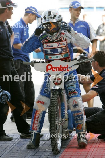 Nicki Pedersen, DanskaSPEEDWAY, Speedway Grand Prix - VN Poljske 2005 trening