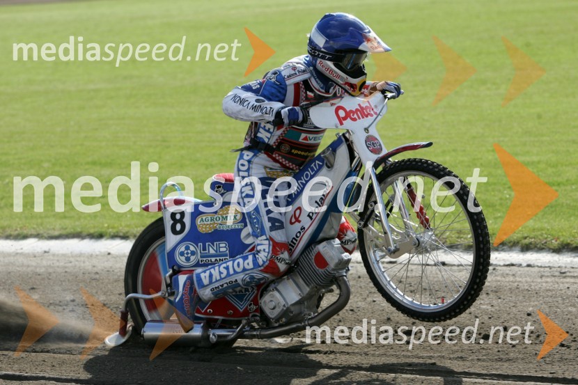 Jaroslaw Hampel, PoljskaSPEEDWAY, Speedway Grand Prix - VN Poljske 2005 trening