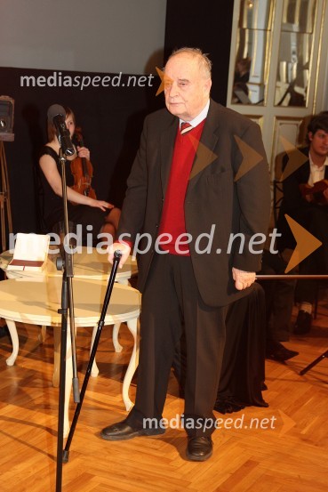 Žarko Petan, pisatelj in režiser, dobitnik Glazerjeve nagrade za življenjsko deloPodelitev Glazerjevih nagrad 2007