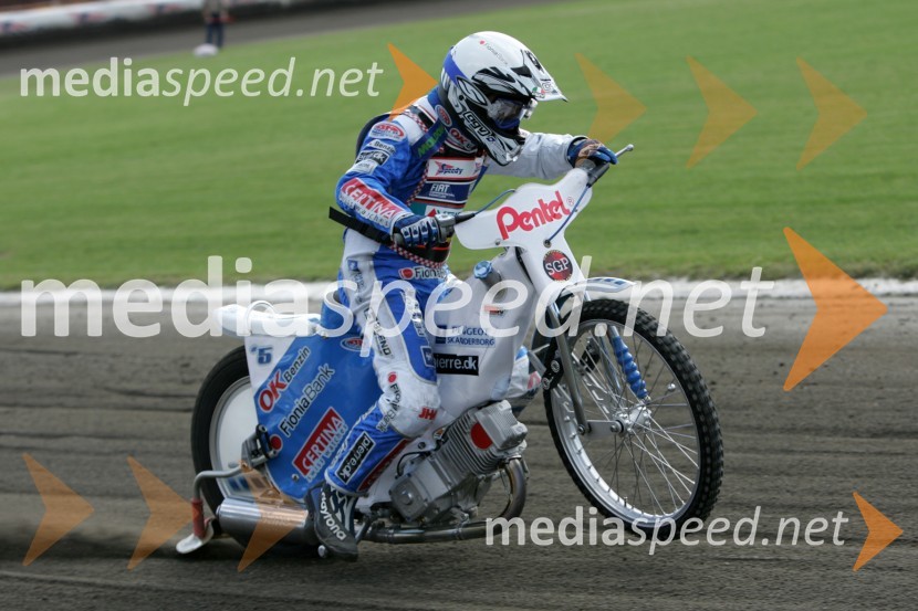Nicki Pedersen, DanskaSPEEDWAY, Speedway Grand Prix - VN Poljske 2005 trening