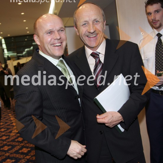 Marjan Jurenec, direktor Pro Plus in mag. Branko Pavlin, predsednik uprave DnevnikaOtvoritev SOF-a, Slovenskega oglaševalskega festivala