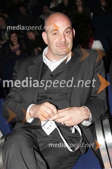 Pavle Vrabec, tehnični direktor POP TvOtvoritev SOF-a, Slovenskega oglaševalskega festivala