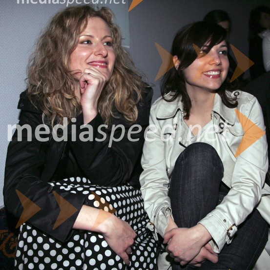 Nina Tomažin in Alenka Vidic, obe PropiarOtvoritev SOF-a, Slovenskega oglaševalskega festivala