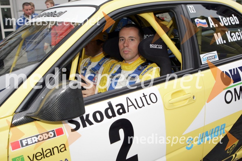 Andrej Jereb in Igor Kacin (Petrol Racing)RALLY, 3.Škoda rally Maribor