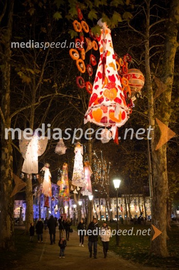 LjubljanaPraznično okrašena Ljubljana