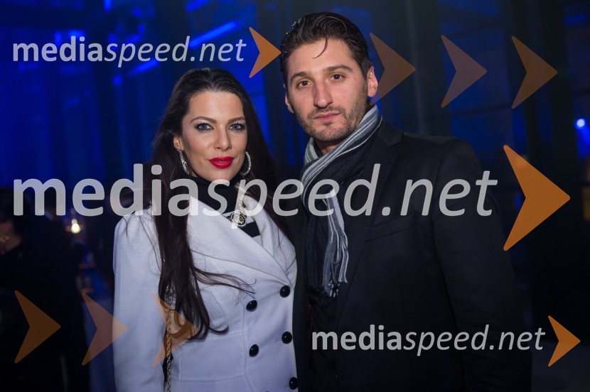 Iris Mulej, manekenka; Daniel UtješanovićTrendoskop, ekskluzivni modni dogodek