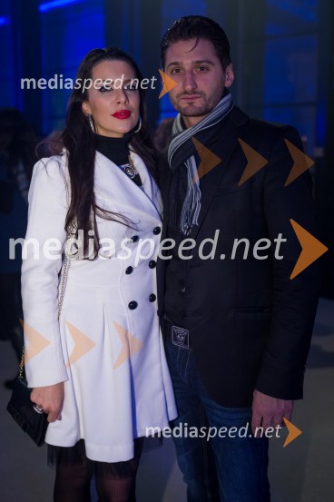 Iris Mulej, manekenka; Daniel UtješanovićTrendoskop, ekskluzivni modni dogodek