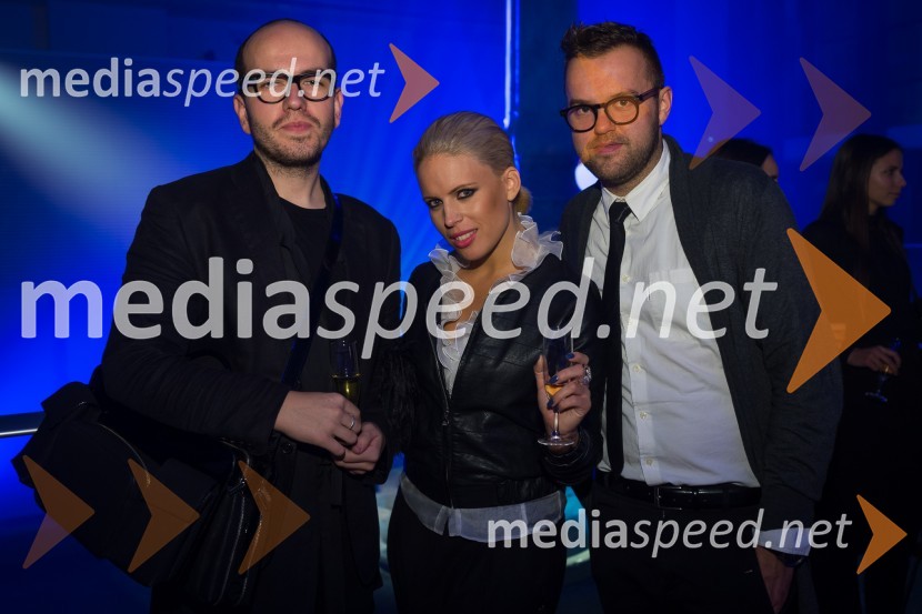 ...; Manja Plešnar, novinarka;&nbsp;Gregor Jordan, Zavod YpsilonTrendoskop, ekskluzivni modni dogodek