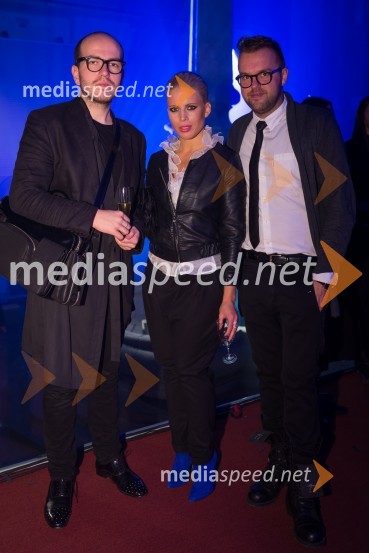 ...; Manja Plešnar, novinarka;&nbsp;Gregor Jordan, Zavod YpsilonTrendoskop, ekskluzivni modni dogodek