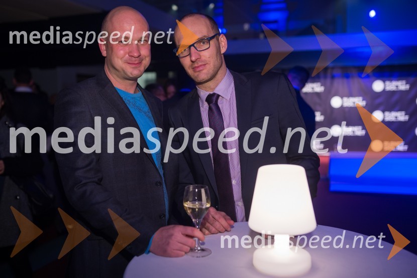 Igor Gajič, režiser; Urban Korenjak, direktor trženja EuroplakatTrendoskop, ekskluzivni modni dogodek