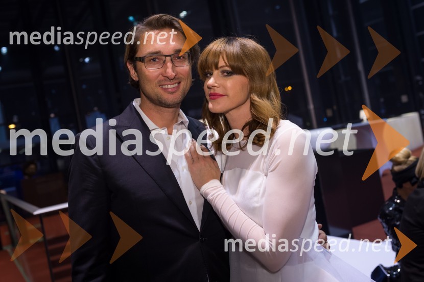 Gregor Jurkovič; soproga Hannah Mancini, pevkaTrendoskop, ekskluzivni modni dogodek