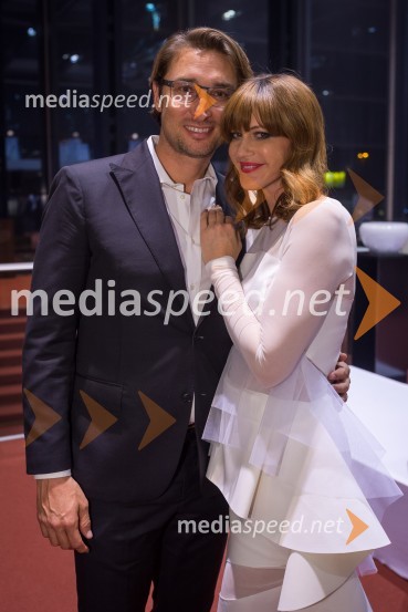 Gregor Jurkovič; soproga Hannah Mancini, pevkaTrendoskop, ekskluzivni modni dogodek