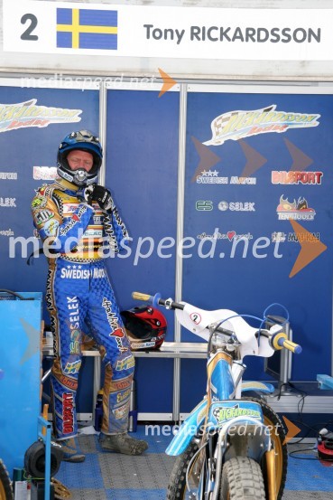 Tony Rickardsson, ŠvedskaSPEEDWAY, Speedway Grand Prix - VN Poljske 2005 trening