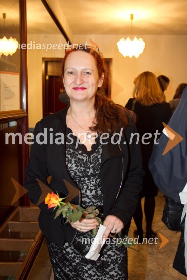 Marinka Poštrak, umetniška vodja Prešernovega gledališča KranjJaz, Batman, premiera PG Kranj