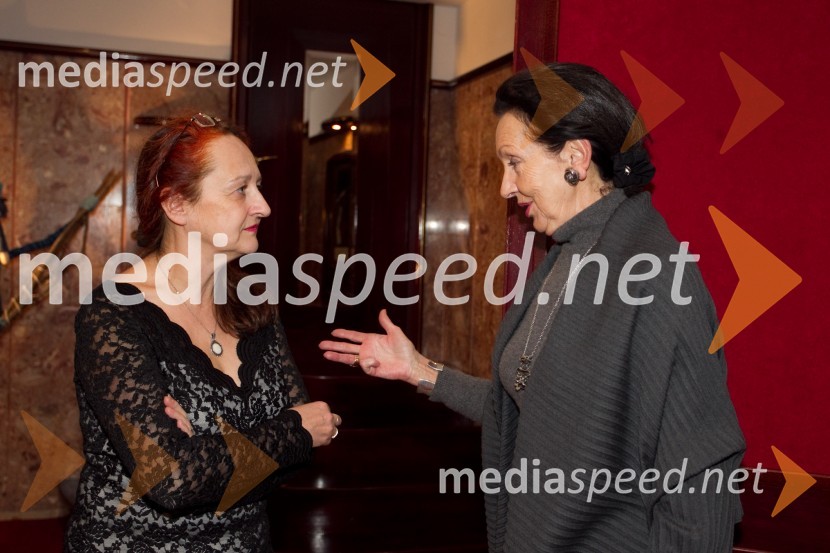 Marinka Poštrak, umetniška vodja Prešernovega gledališča Kranj; ...Jaz, Batman, premiera PG Kranj