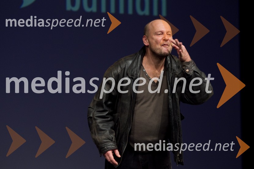 Peter Musevski, igralecJaz, Batman, premiera PG Kranj