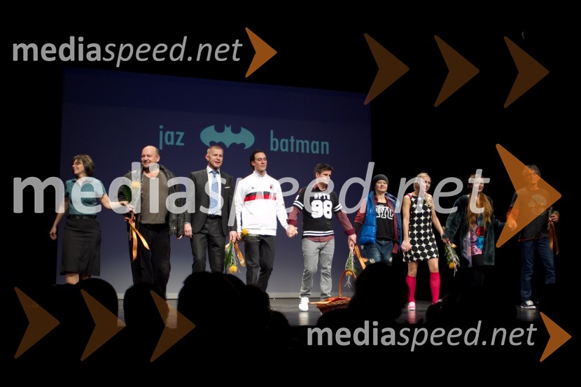 Jaz, Batman, premiera predstaveJaz, Batman, premiera PG Kranj