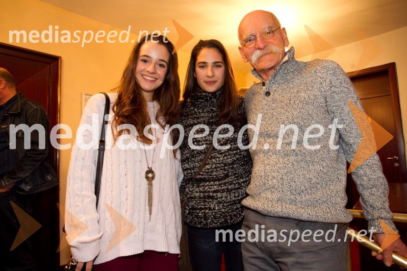 Gaja Filač; Saša Pavlin Stošić, igralka; Sandi Pavlin, igralecJaz, Batman, premiera PG Kranj