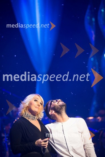 Alenka Godec, pevka; Anžej Dežan, pevec&nbsp;Slavnostni novoletni koncert Zavarovalnice Triglav