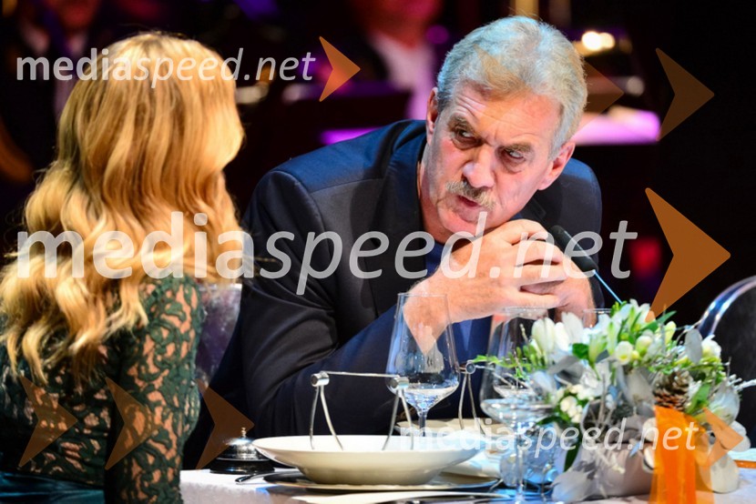 Katarina Čas, igralka; Slavko Bobovnik, televizijski voditeljVikendovi Gongi popularnosti, podelitev 2013