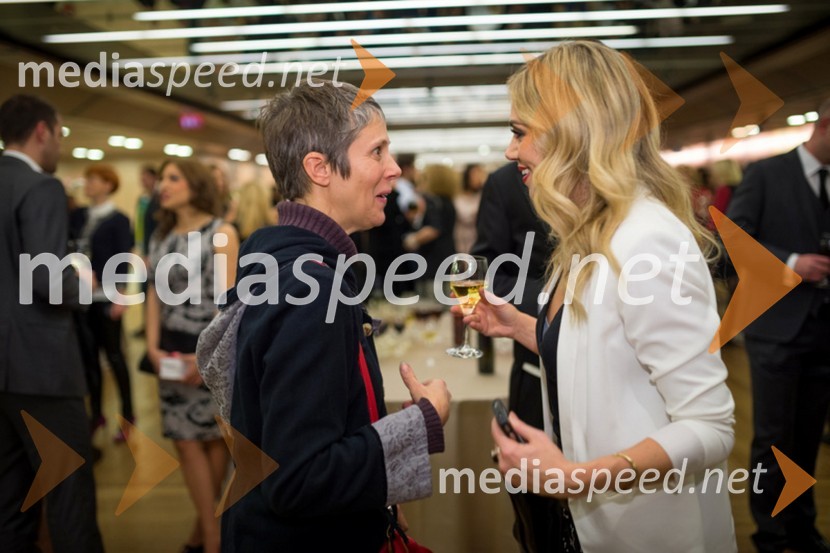 Nataša Tič Ralijan, igralka; Katarina Čas, igralkaVikendovi Gongi popularnosti, podelitev 2013