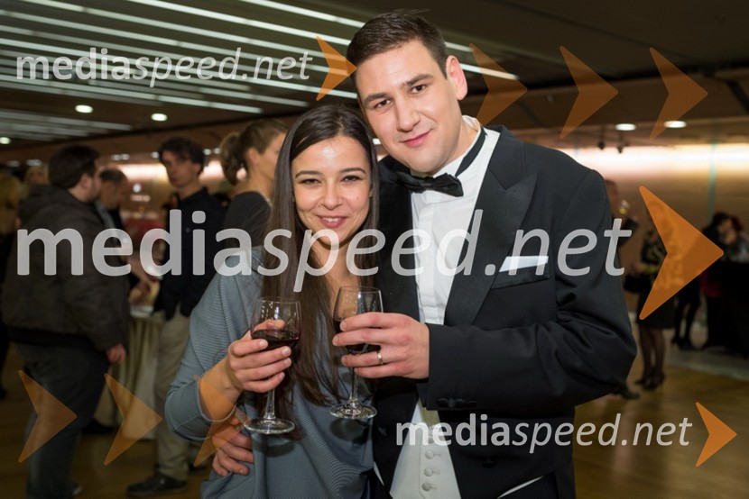 Severa Gjurin, pevka; Gašper Konec, glasbenikVikendovi Gongi popularnosti, podelitev 2013