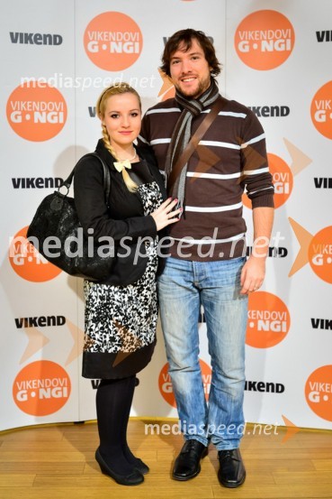 Ana Kristanc Žontar, Ana kuha; soprog Kristijan ŽontarVikendovi Gongi popularnosti, podelitev 2013