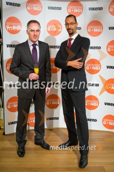 Igor E. Bergant, televizijski voditelj; Seku Mady Conde, novinarVikendovi Gongi popularnosti, podelitev 2013