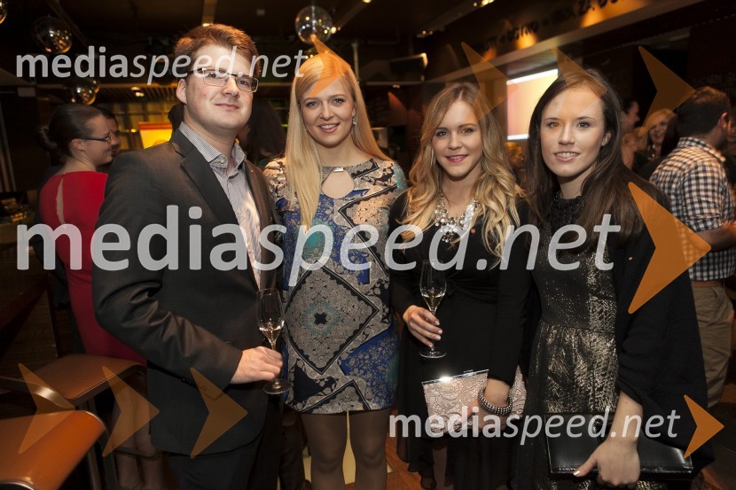 ...; Nika Polanec; Mateja Zidarič; ...Dobrodelni kulinarični večer Rotaract Maribor