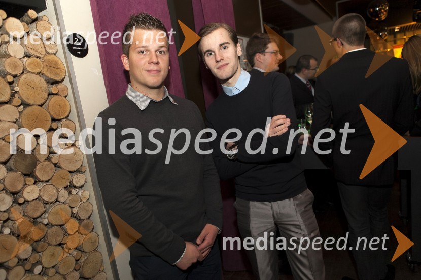 Miha Štruc, Jan Alatič, člana Rotaract kluba MariborDobrodelni kulinarični večer Rotaract Maribor