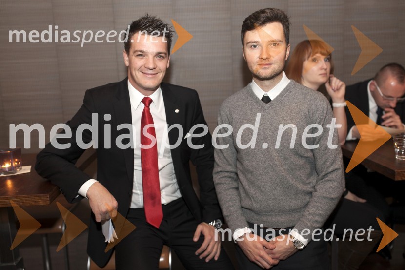 Mitja Šeško; Viktor Tenyi, člana Rotaract Cluba MariborDobrodelni kulinarični večer Rotaract Maribor