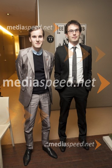 Jan Alatič, Lovro Jurgec; člana Rotaract kluba MariborDobrodelni kulinarični večer Rotaract Maribor