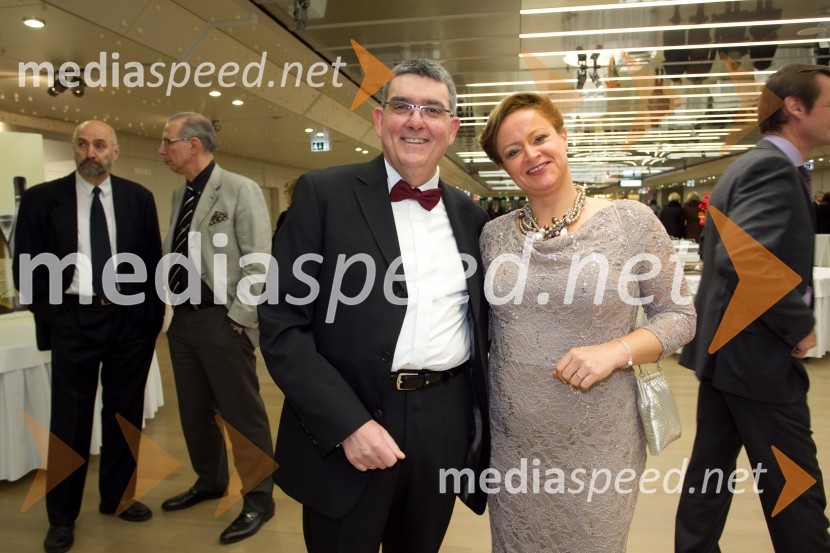 Rudolf Klötscher, BSH; soproga UllaManagerski koncert 2013