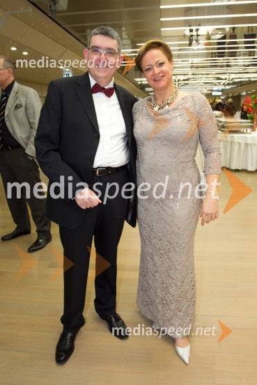 Rudolf Klötscher, BSH; soproga UllaManagerski koncert 2013